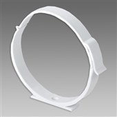 DEN BRAVEN Držák kanálu kulatý prům.100 bílý VE1195